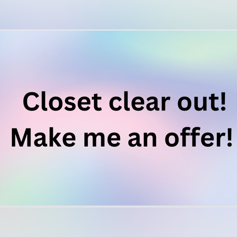 All Items Must Go!